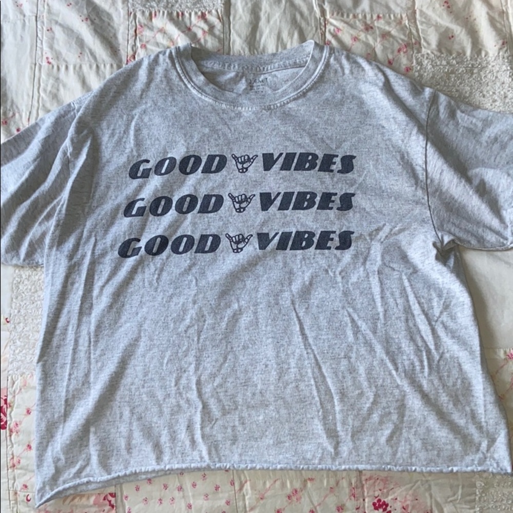 Brandy Melville Good Vibes T-shirt